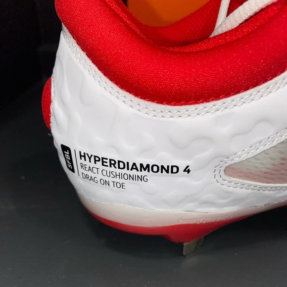 Nike Hyperdiamond 4 Elite Women's Softball Cleats - NWOB Sz 9 - Picture 3 of 8